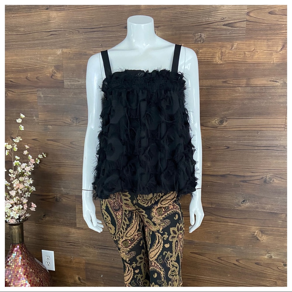 NWT Waverly Grey Delia Fringed Tank - Picture 4 of 8